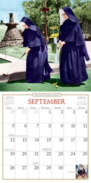 Nuns Having Fun Calendar 2027