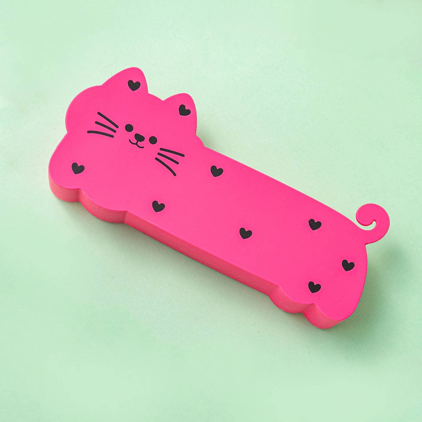 Pencil Case Cute Kitty Silicone For School Use