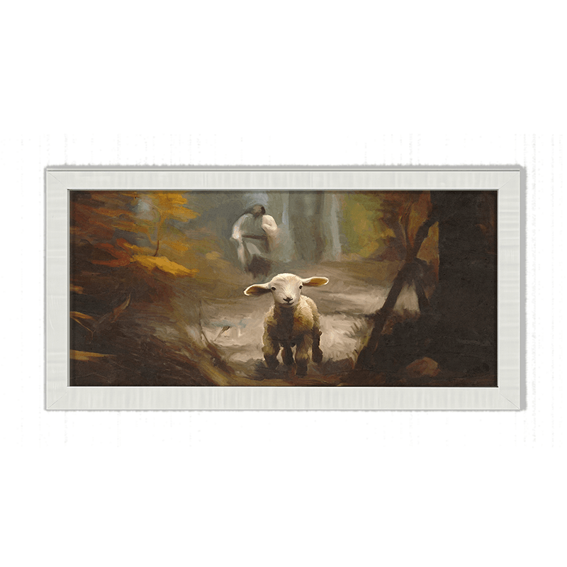 Little Lamb - Horizontal Frame