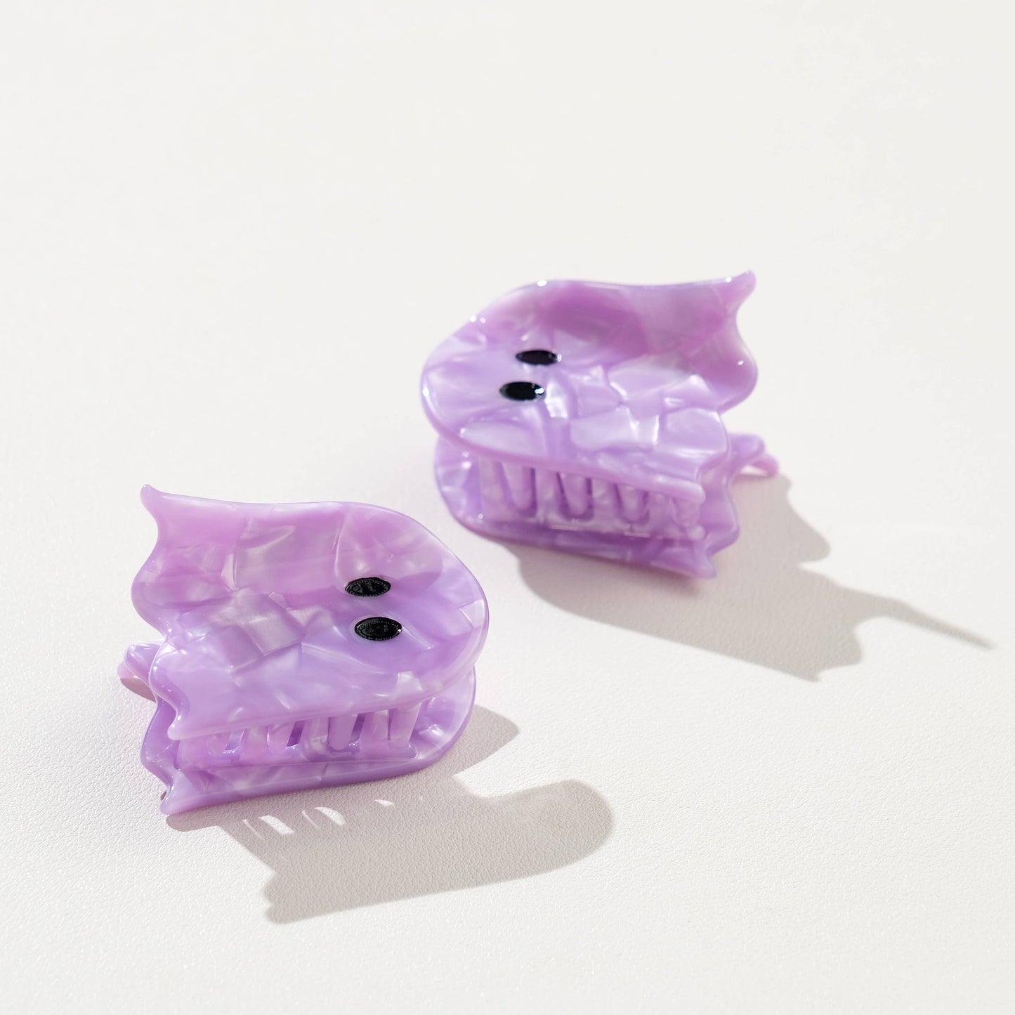 Purple Ghost Claw Clip - Small