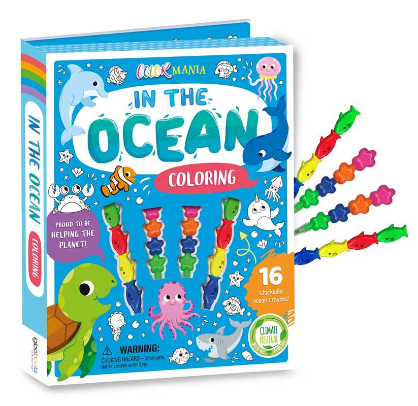 In The Ocean Coloring Set by IglooBooks