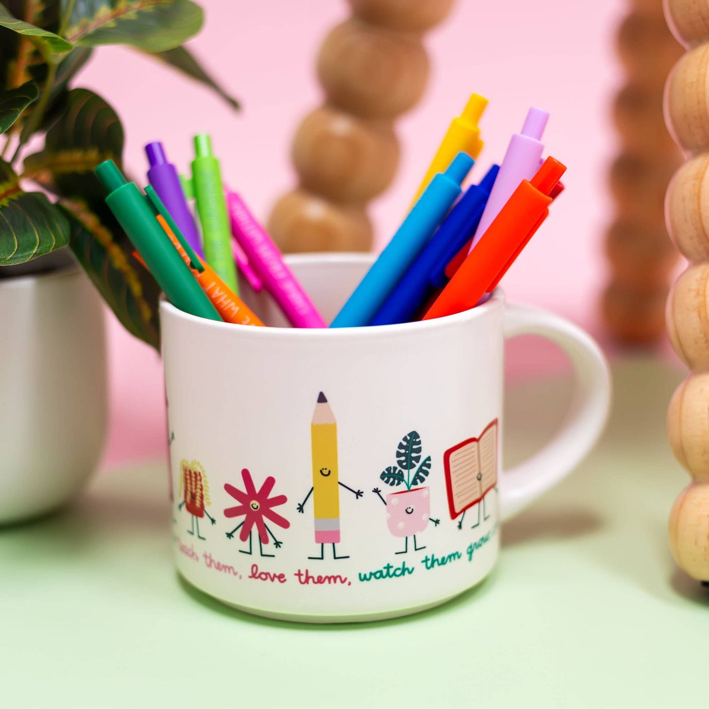 Teach Them Love Them Watch Them Grow Ceramic Mug