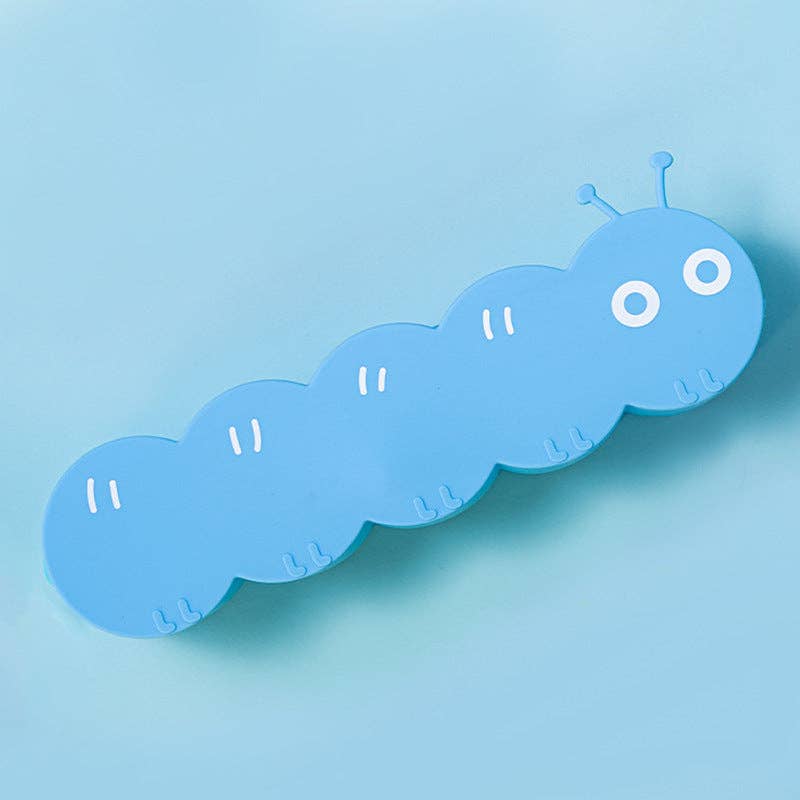 Silicone Caterpillar Pencil Case Cute School Supply