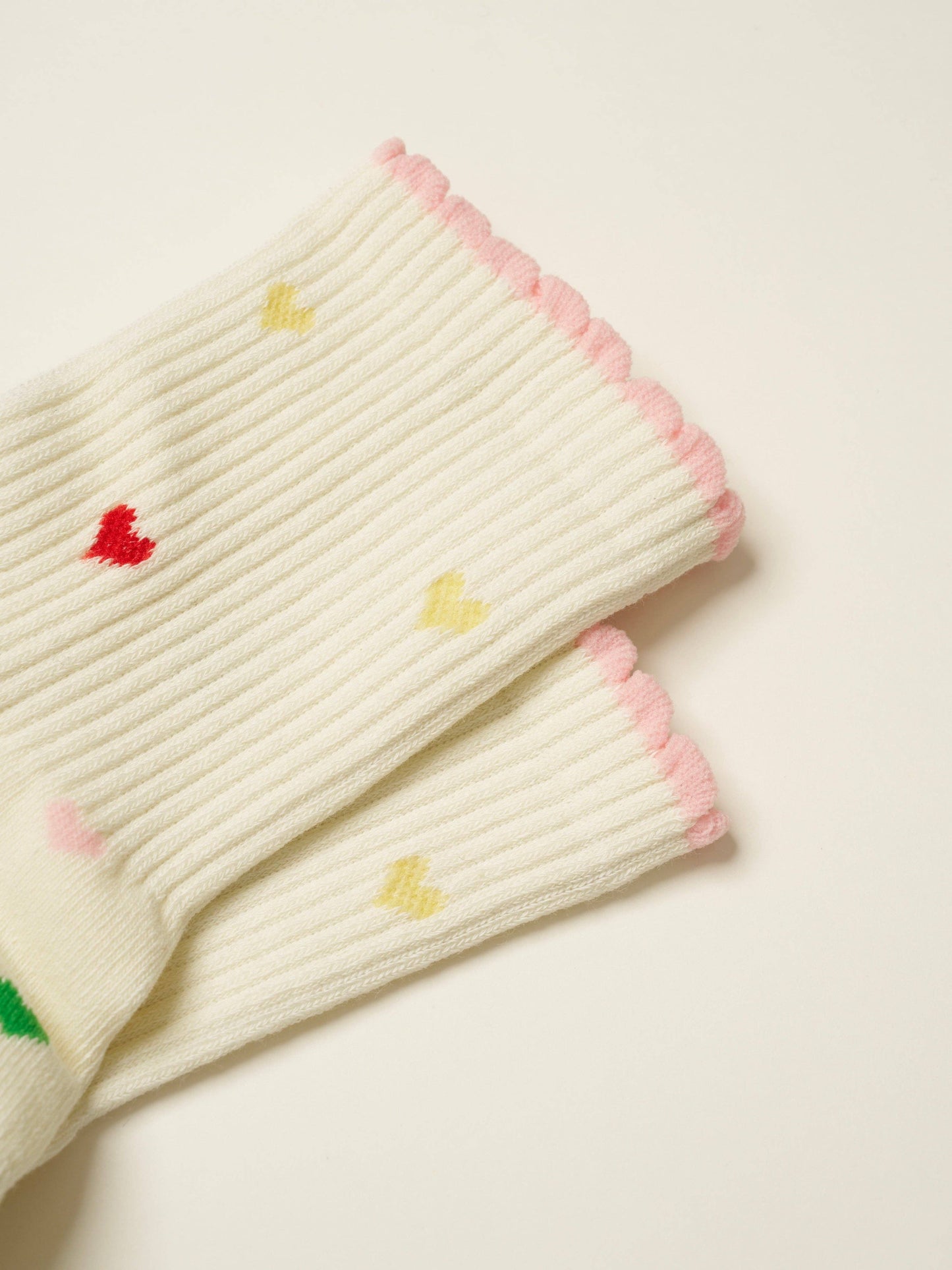Mini Heart Petal Grip Sock- Pilates Socks