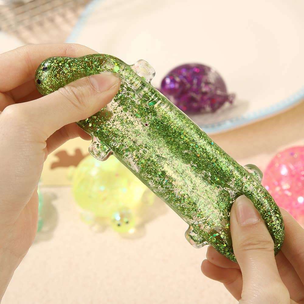 Cute Glitter turtle Squishy Squeeze Toy Fidget Toy
