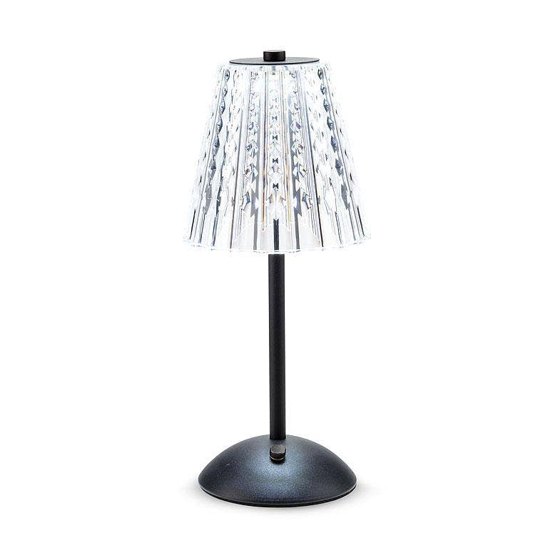 Crystal Shade LED Table Light