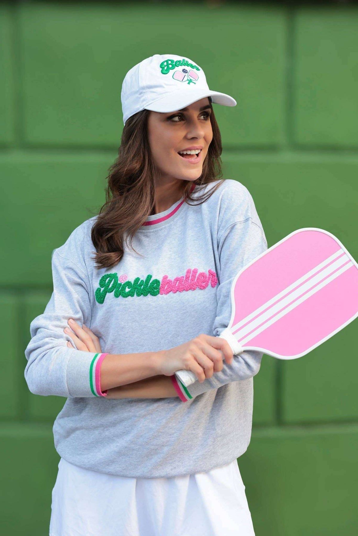 “Pickleballer” Sweatshirt, Gray