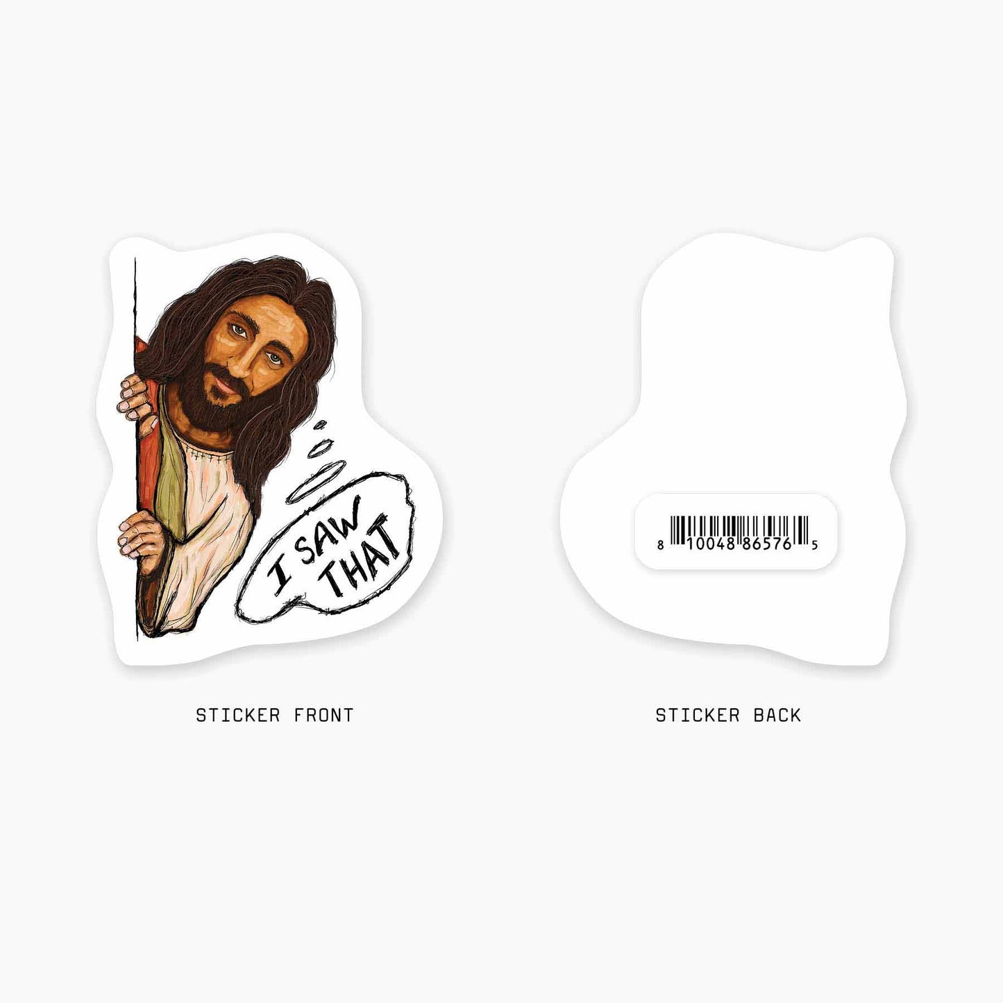 Saw That - 3" Art Sticker