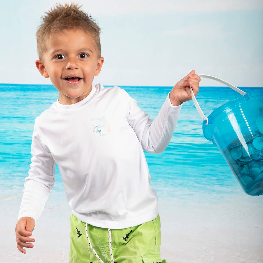 Caloosa Kids "Florida Shark" UPF 50 Ultra Comfort Shirt
