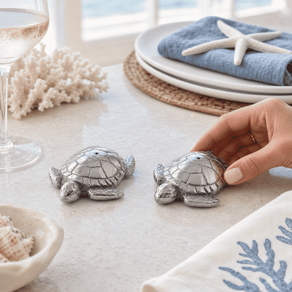 Sea Turtle Salt and Pepper Set