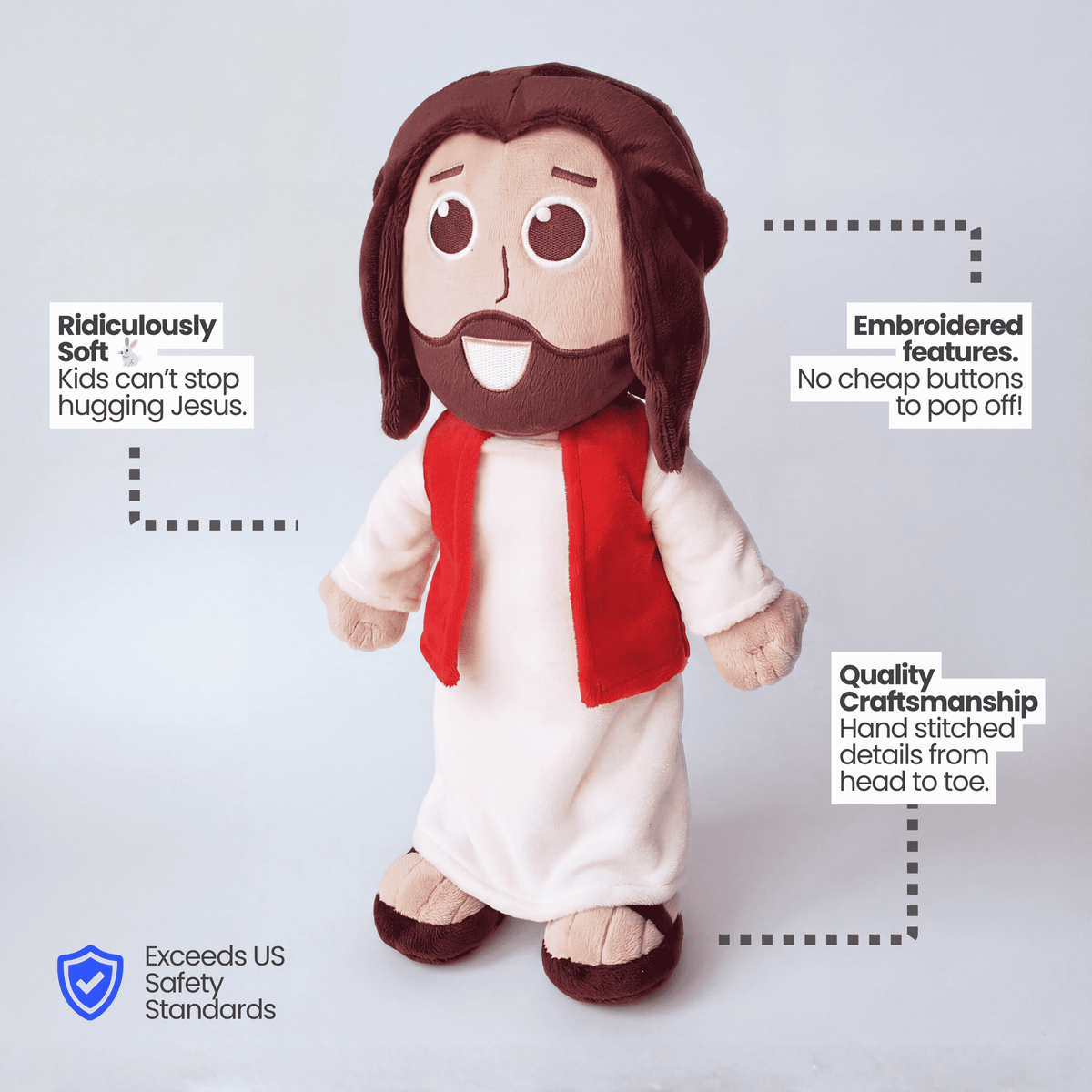 The Talking Jesus Doll - Christian Toy - Speaks Bible Verses