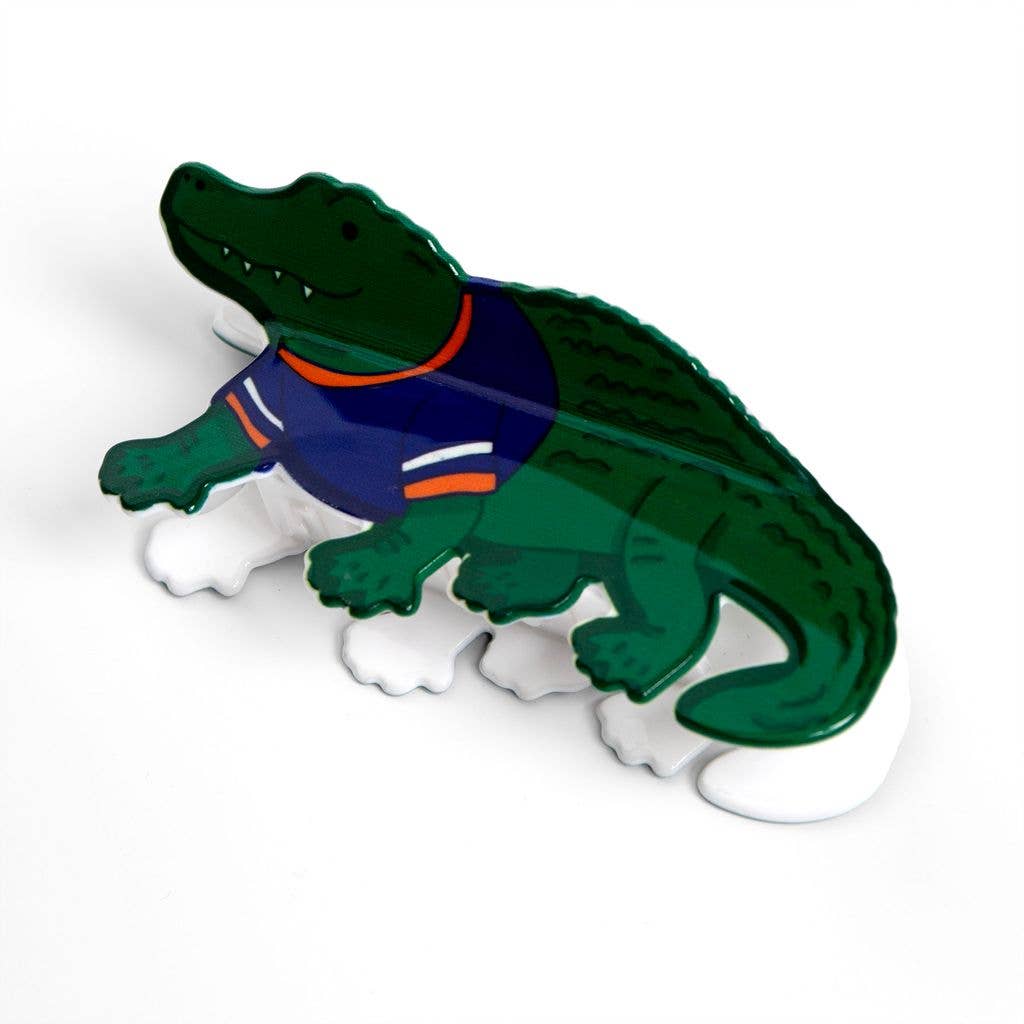 Gainesville Football Game Day Claw Hair Clip