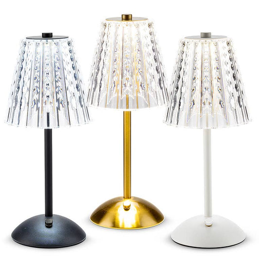 Crystal Shade LED Table Light