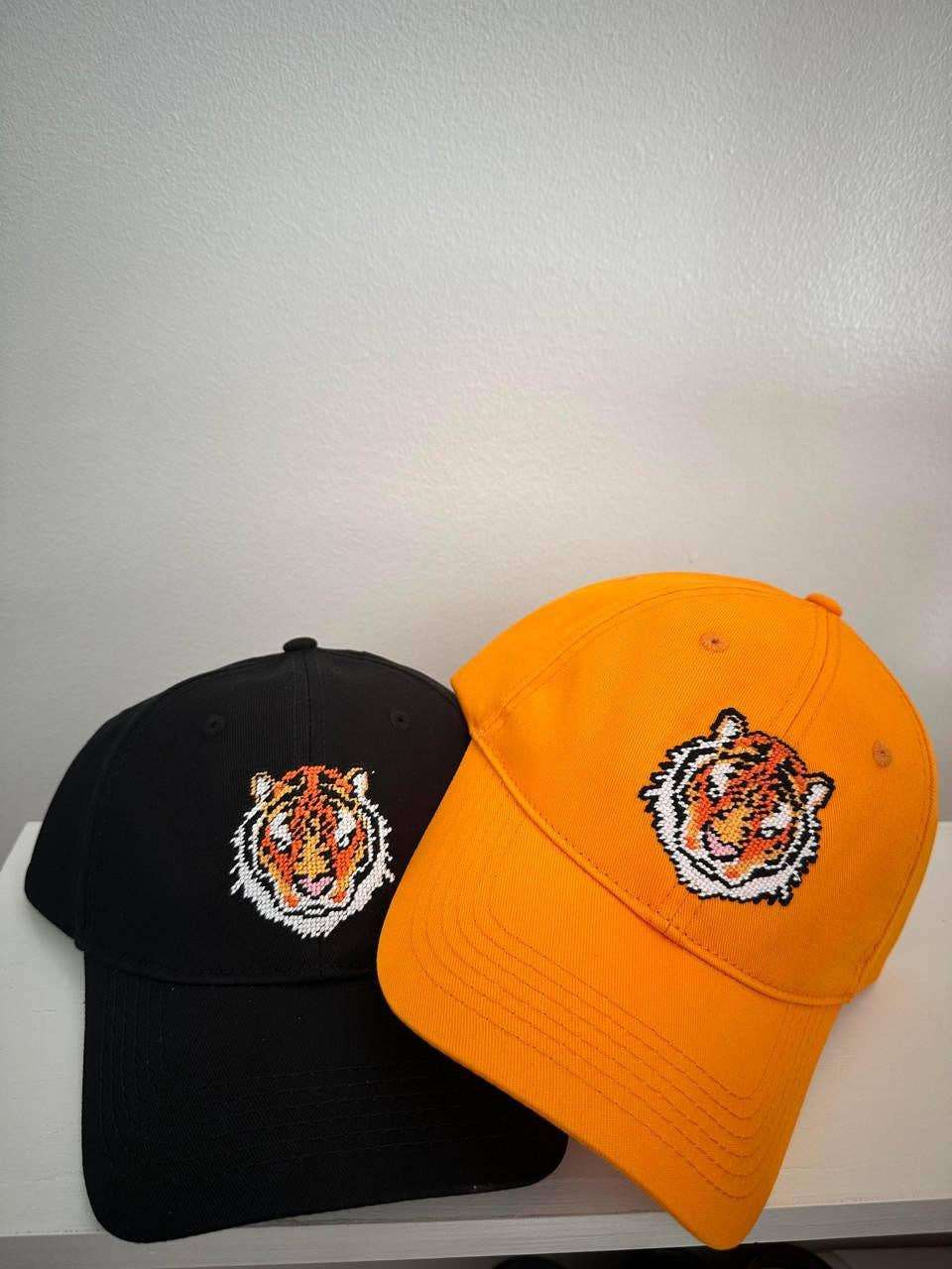 Needlepoint Baseball Hat - Tiger - WS