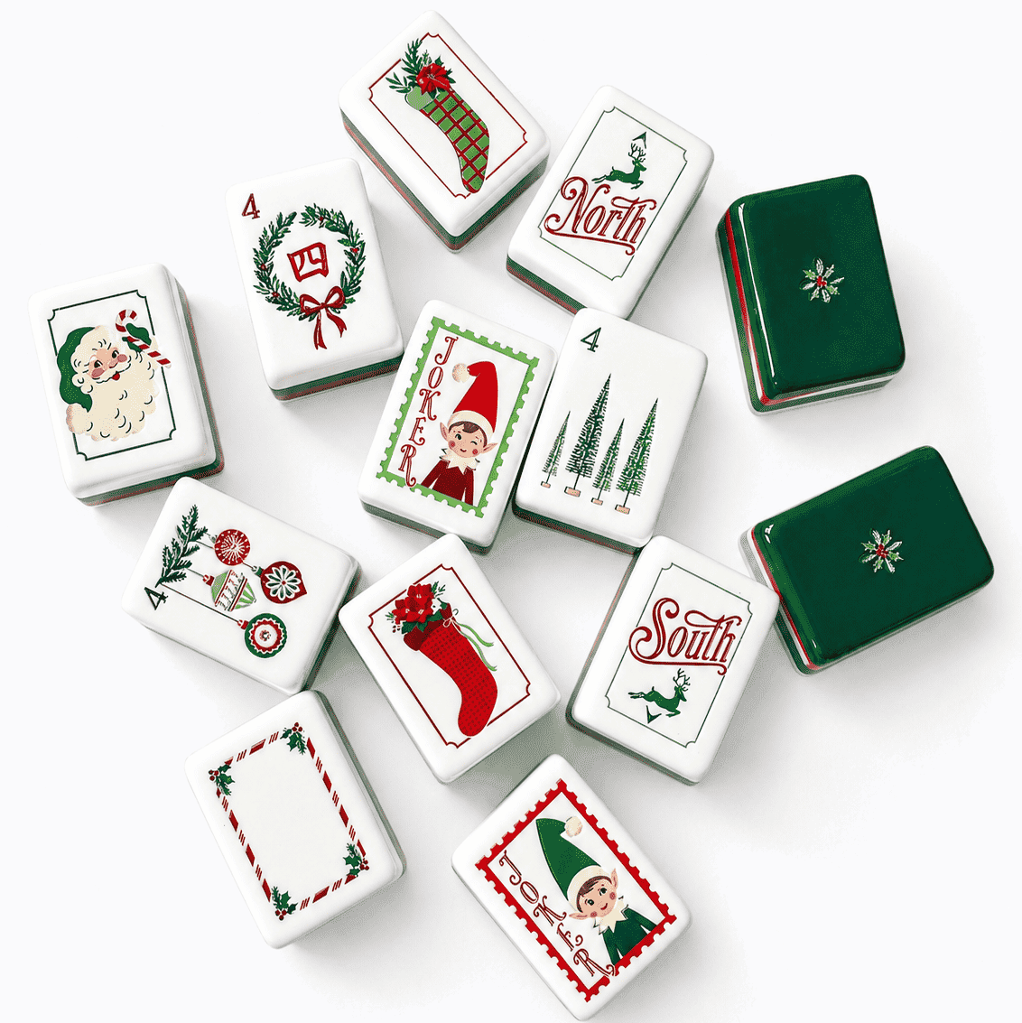 Dear Santa Mahjong Tile Set - Preorder