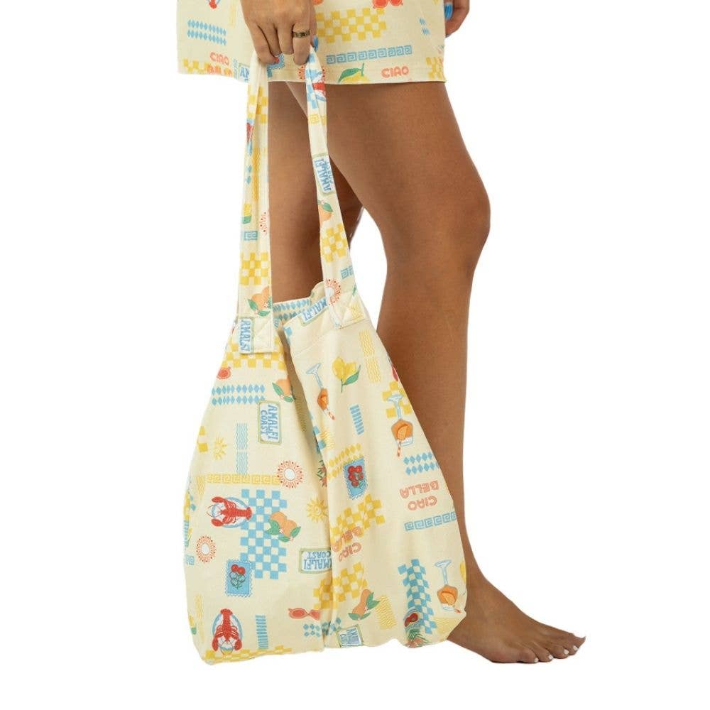 Italian Summer Slouchy Tote