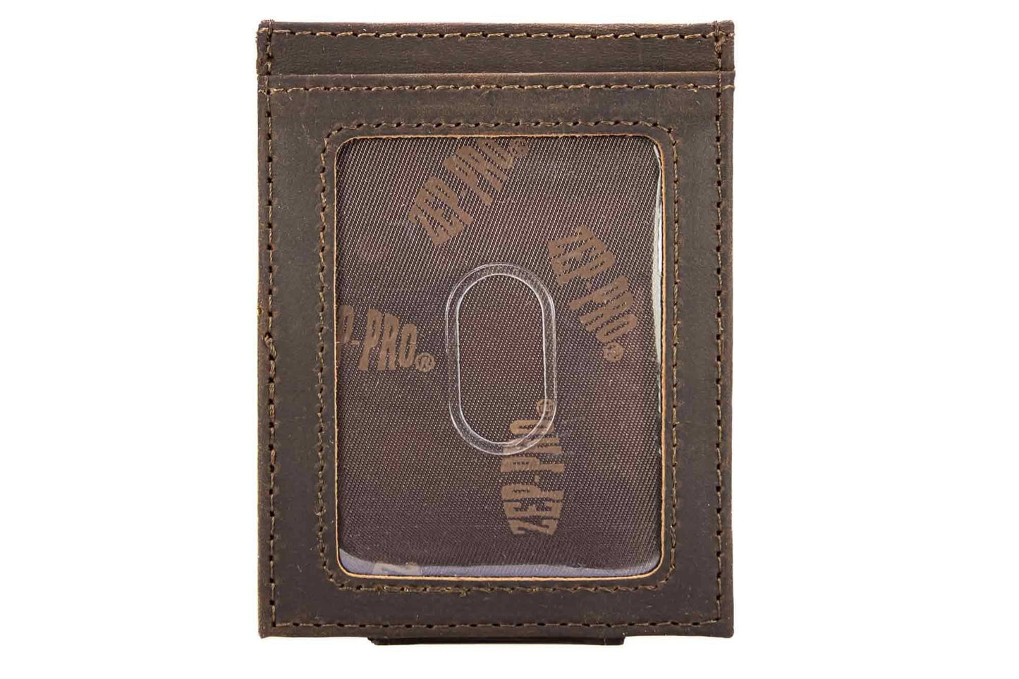 Bass Magnetic Leather Slim Wallet