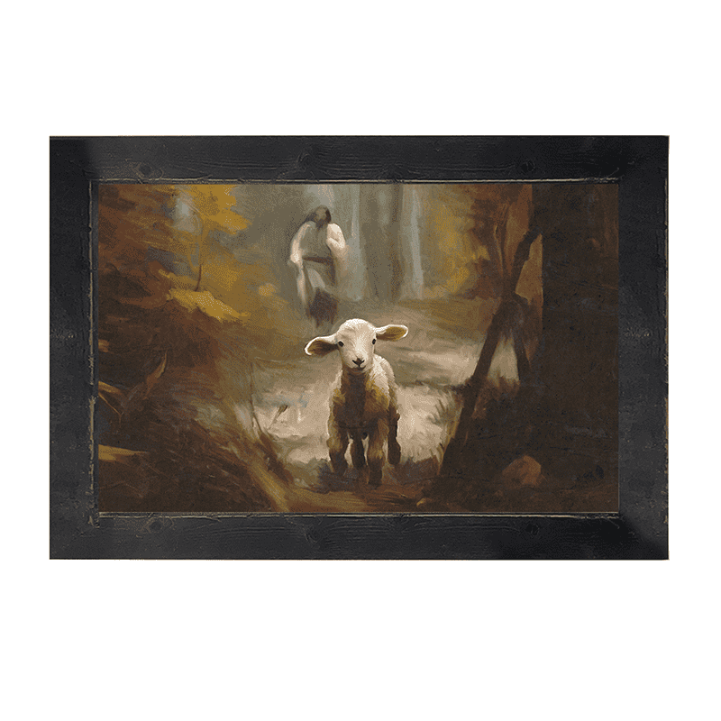Little Lamb - Horizontal Frame