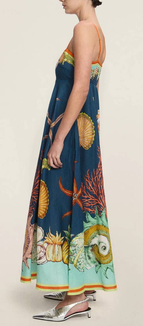 Unique Jellyfish & Sea World Graphic Sundress