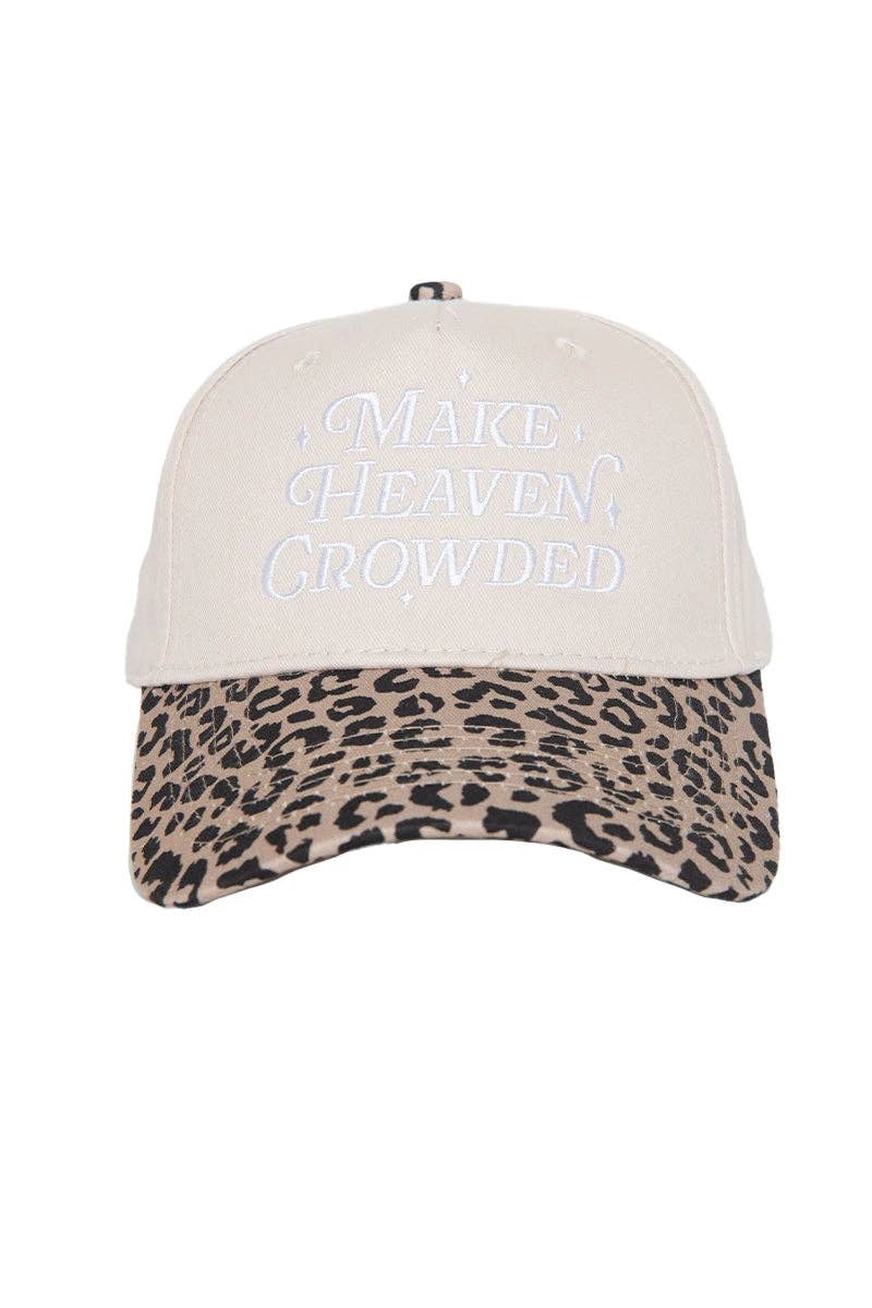 Make Heaven Crowded Vintage Trucker Hats