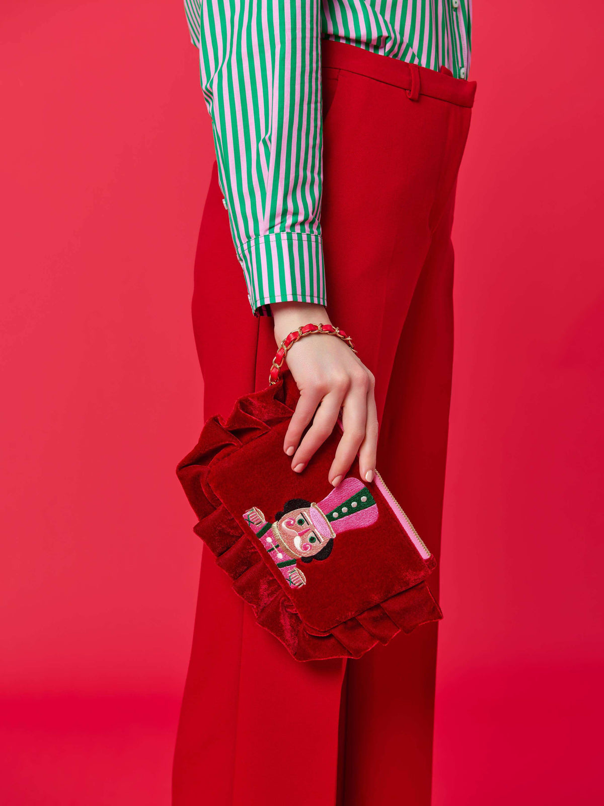 Nutrcracker Wristlet