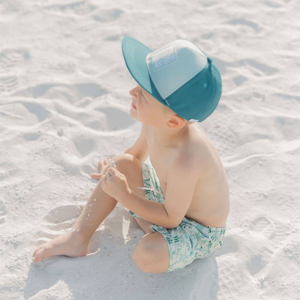 Save the Sea Turtles Conservation Kids and Baby Snapback Hat