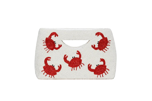 Beaded Crab Handbag