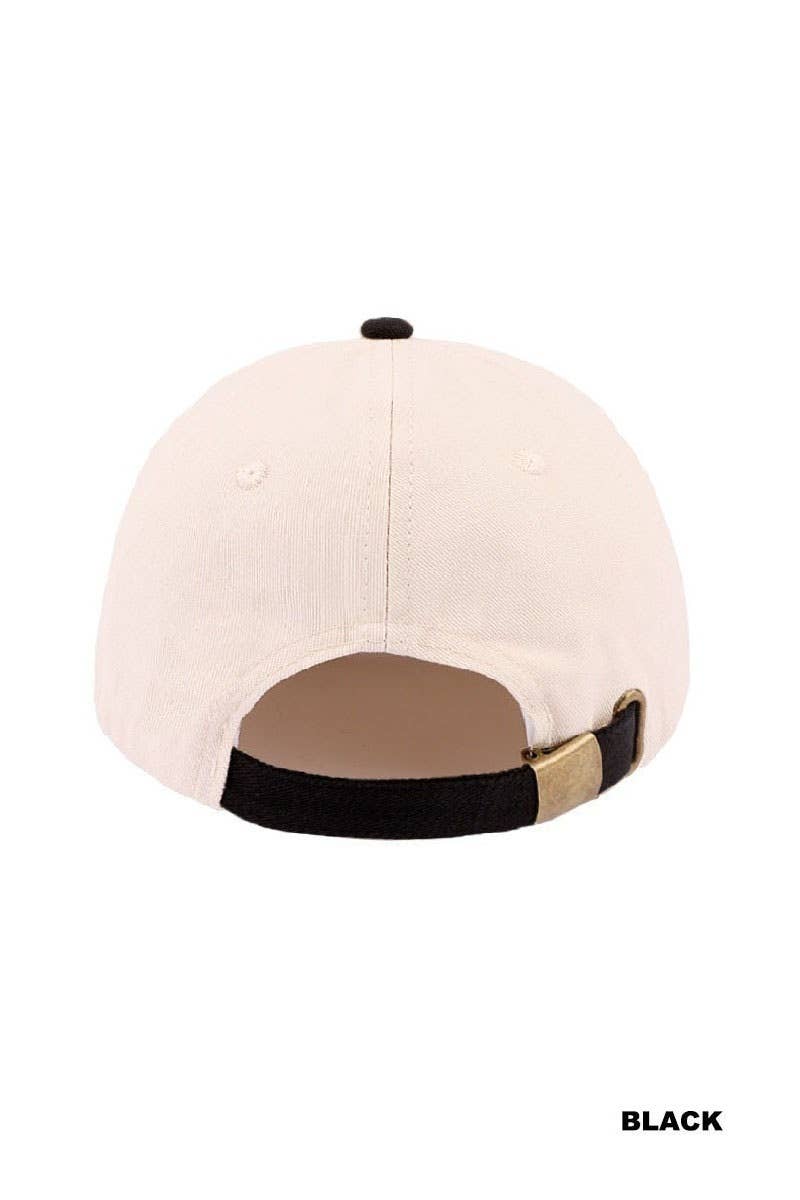 Faith Over Fear Two Tone Cotton Hat