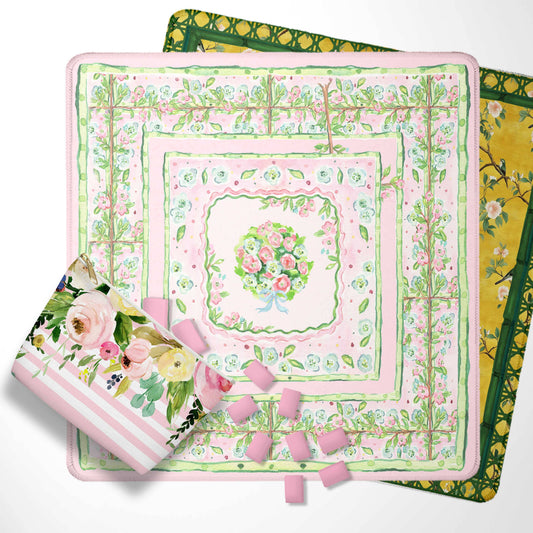 Mahjong Mat, Neoprene, Spring Collection