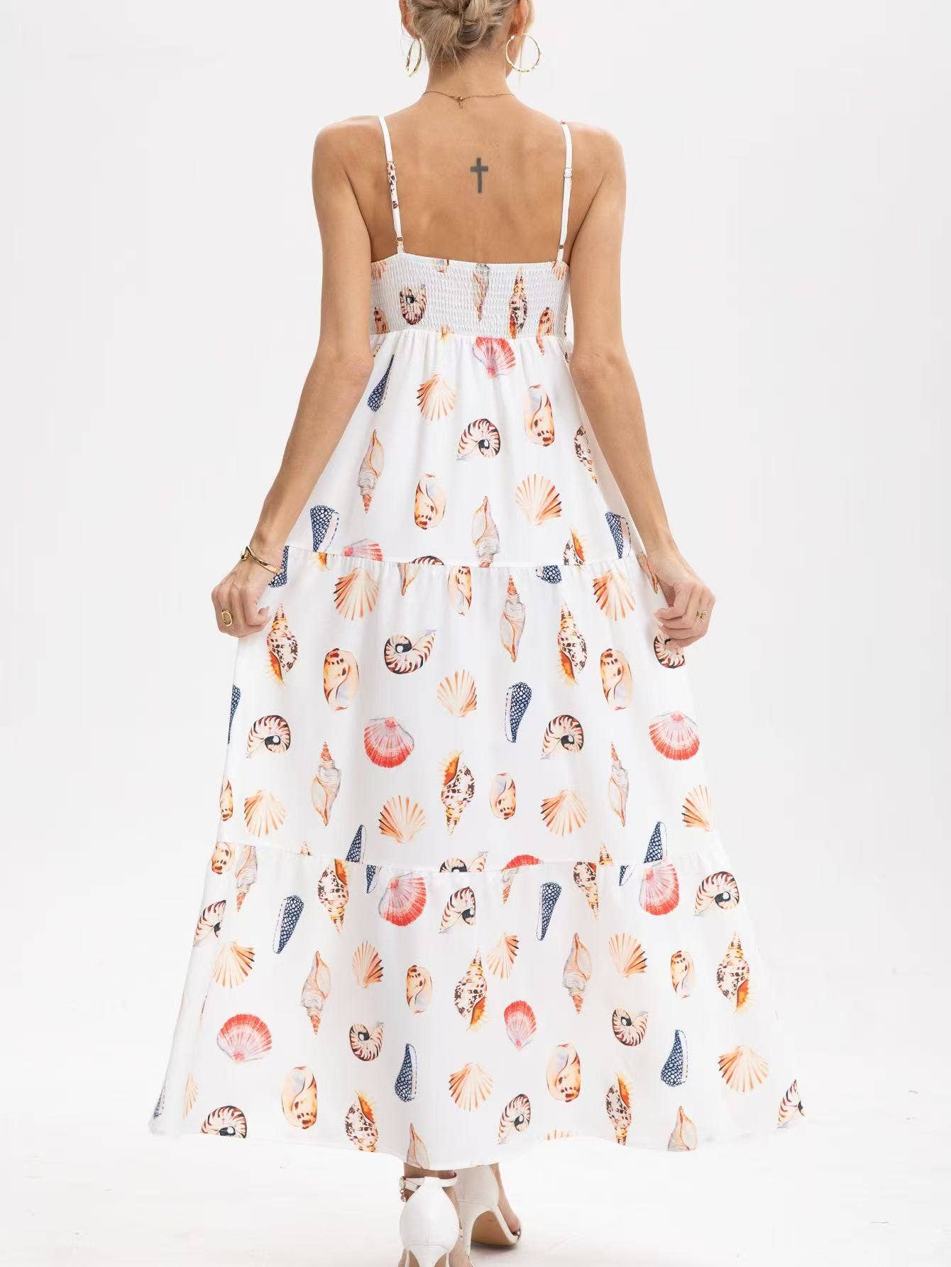 Seashell Tiered Sundress