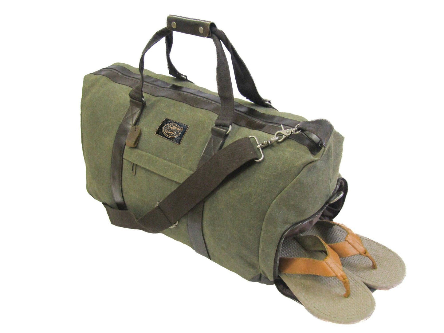 Florida Gators Waxed Canvas Weekender Bag