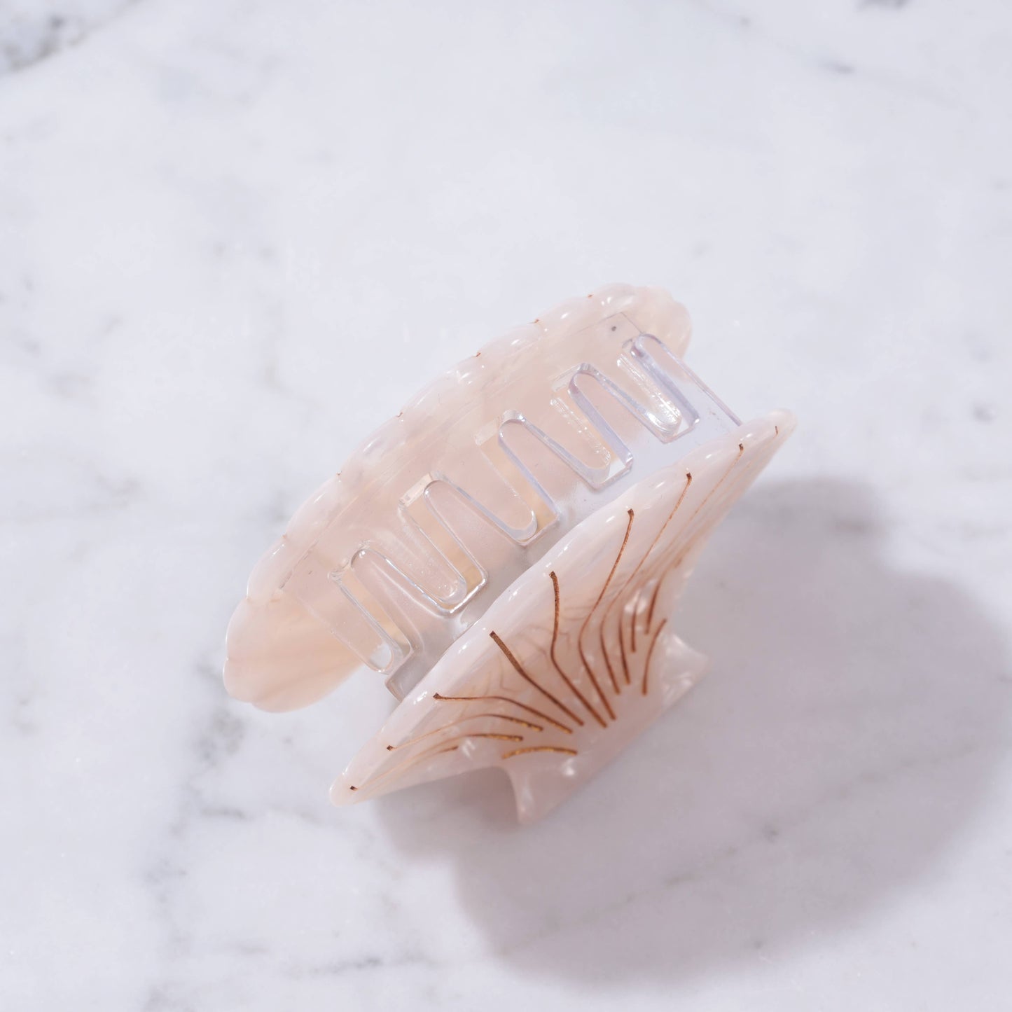 Eco-Friendly Scallop Shell Hair Clip Large