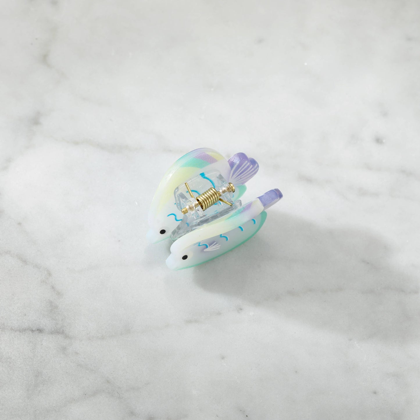 Eco-Friendly Mini Opal Tropical Fish Hair Clip