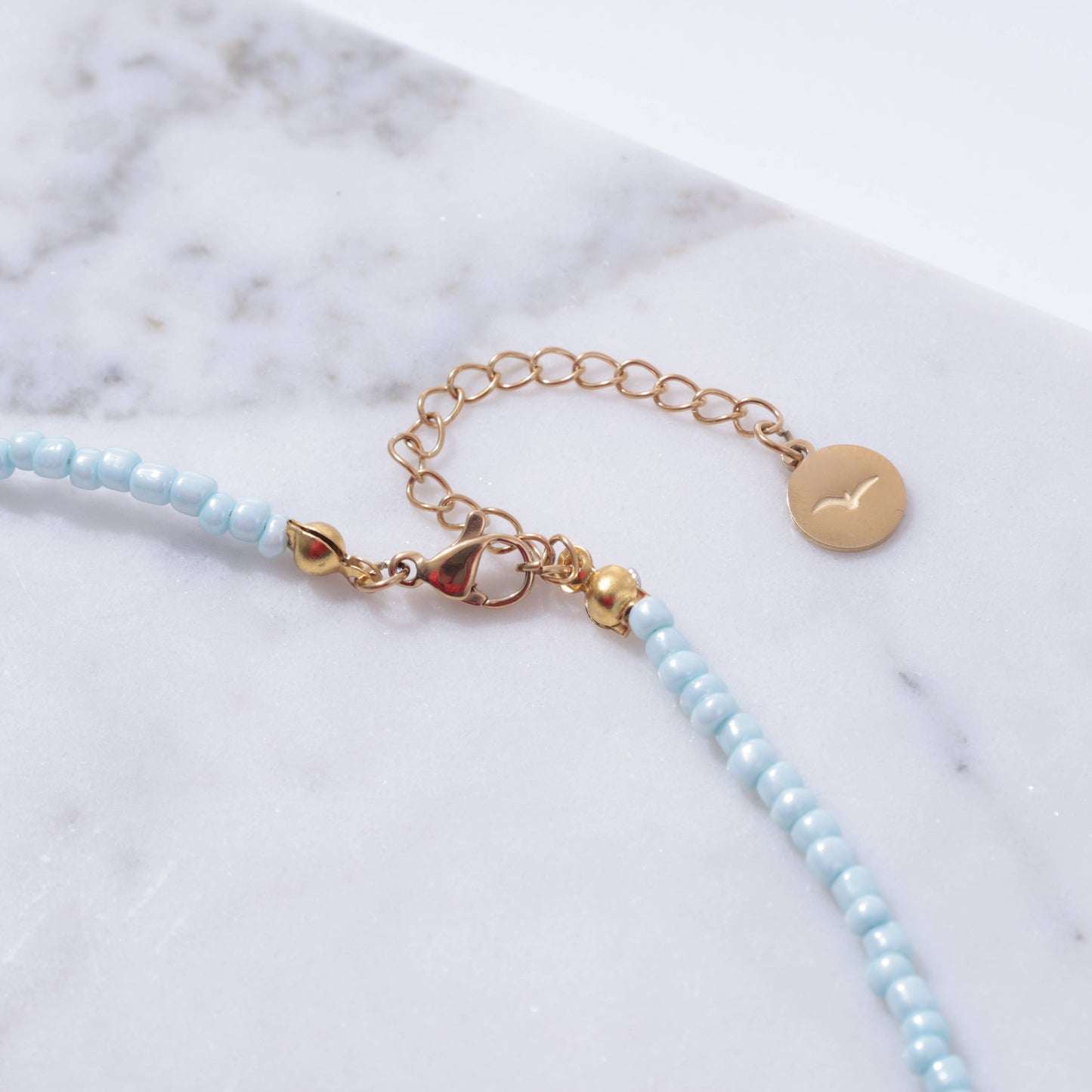 Good Luck Fish Bahama Wood Bead Necklace