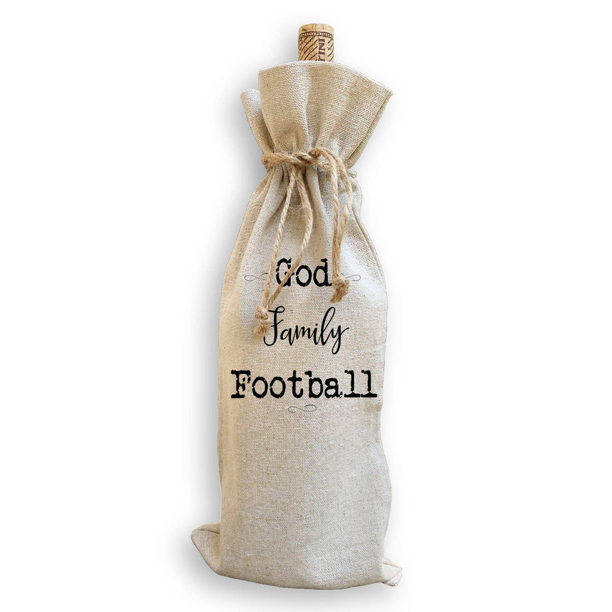 God Family Football in Black