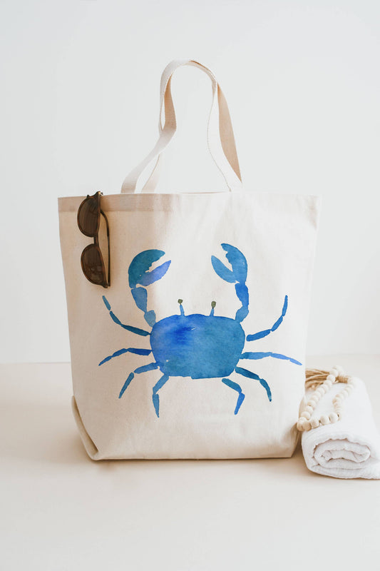 Blue Crab Tote Bag