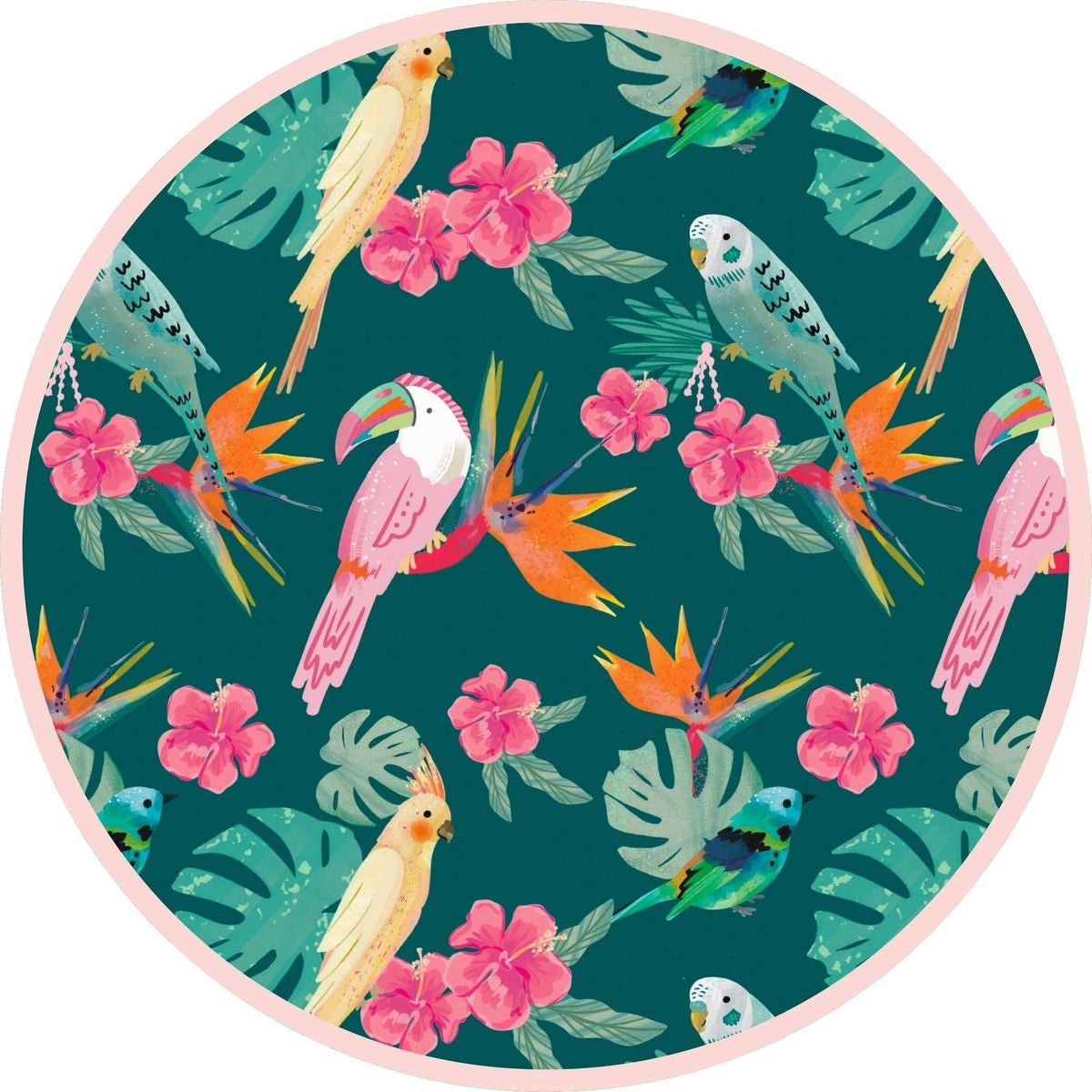 Isla Botánica Tropical Birds Bamboo Sundress