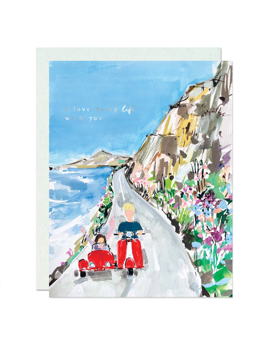 I Love Doing Life With You Card