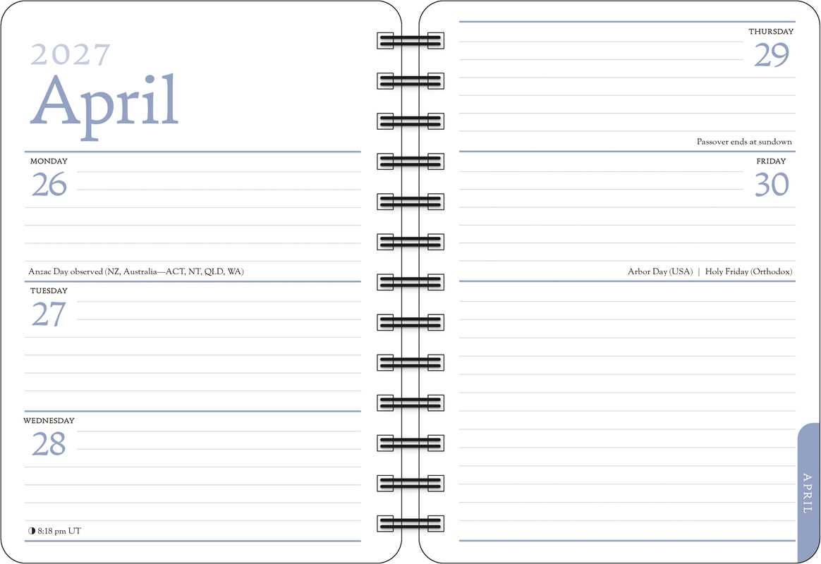 Zen Cat 2027 Weekly Planner Calendar by Kirsten-Honshin  Nicholas