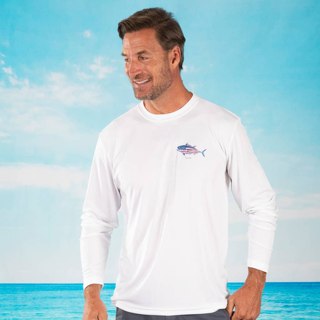 "American Tuna" UPF 50 Performance Ultra Comfort Shirt