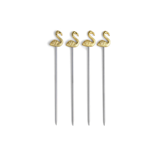The Lily Flamingo Cocktail Picks - Set of 4