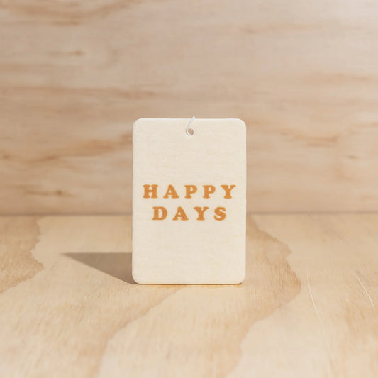 Happy Days Air Freshener