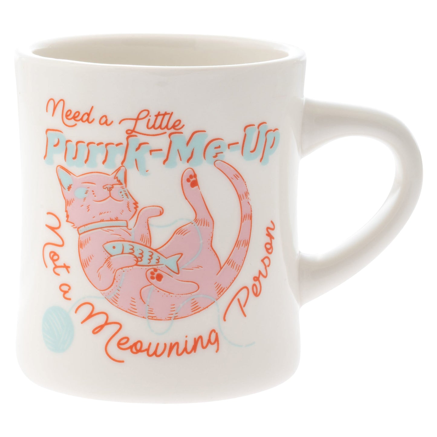 DINER MUG  CAT (S26)