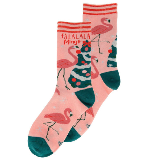 HOLIDAY SOCKS  FLAMINGO (H24)