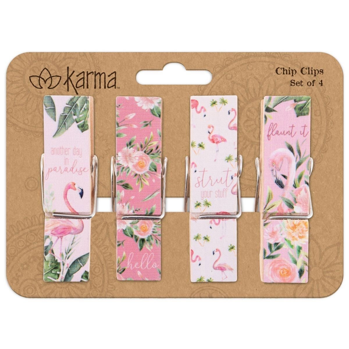 CHIP CLIPS  FLAMINGO (S20)