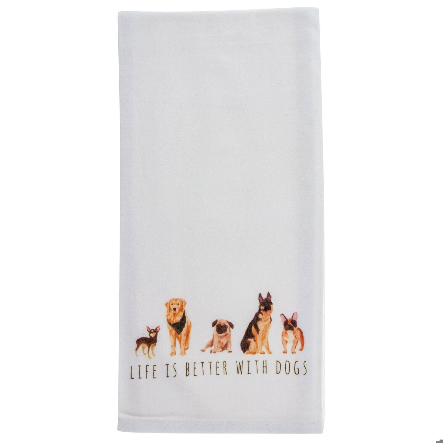 TEA TOWEL  DOG (F20)