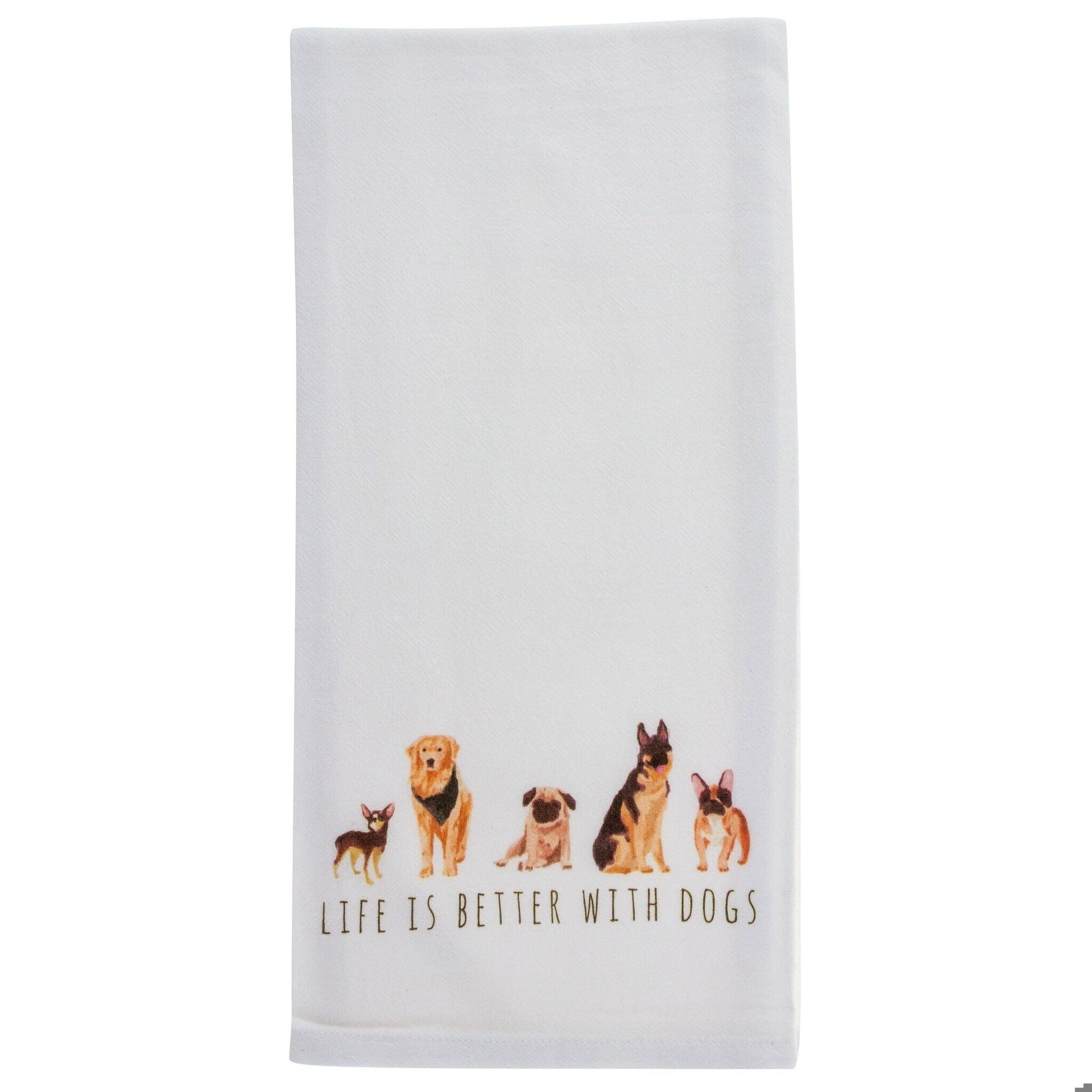 TEA TOWEL  DOG (F20)