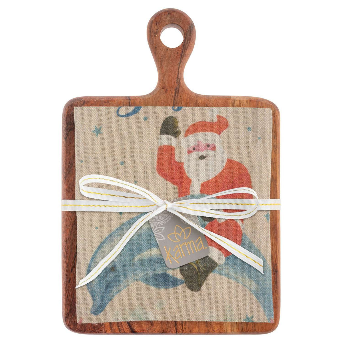 Sandy & Bright Holiday Tea Towel