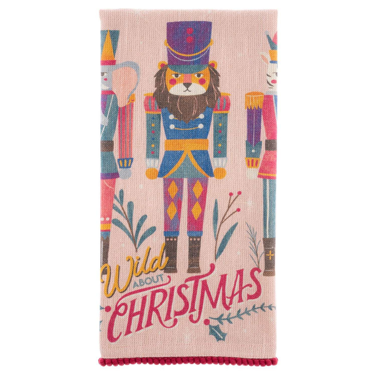 Wild About Christmas Tea Towel