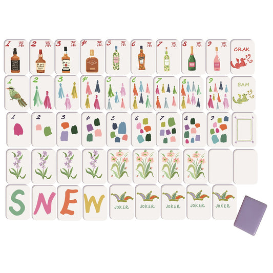 Cocktails Mahjong Kit